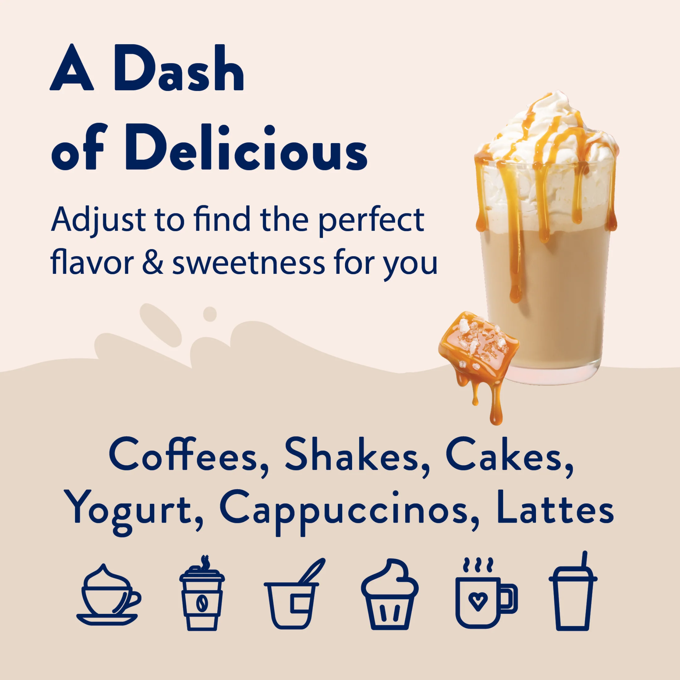 Naturally Sweetened Salted Caramel Syrup - 375ml - Image 4