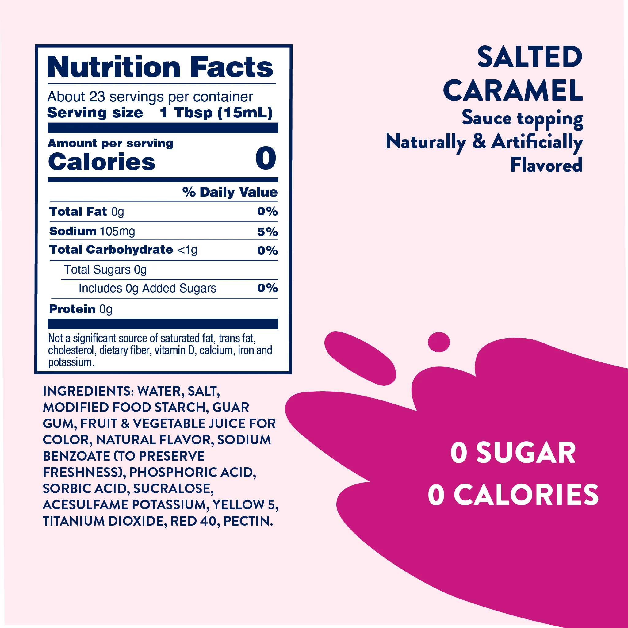 Sugar Free Salted Caramel Sauce - Image 6