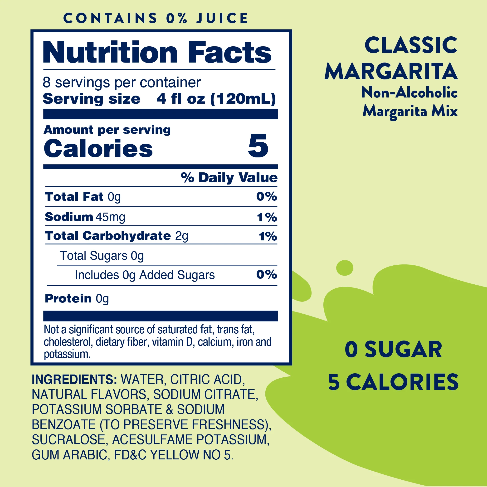Low Carb Skinny Margaritas: Sugar Free Margarita Mix | Cocktail Mix | Skinny Mixes - Image 6