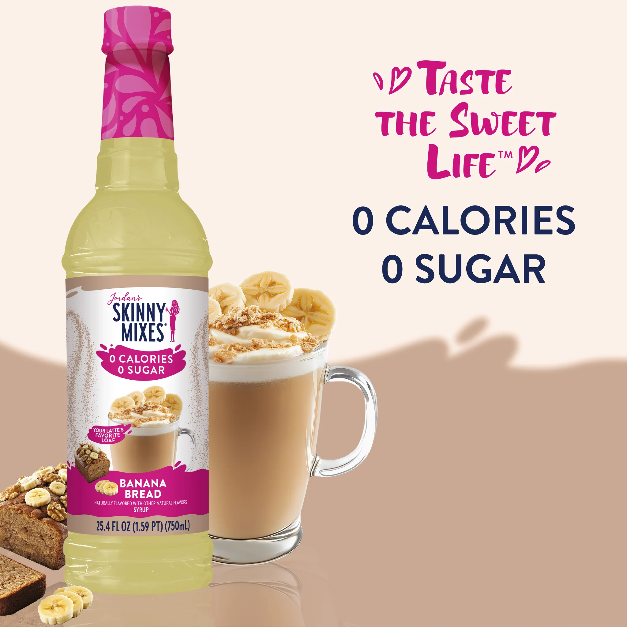 Sugar Free Banana Bread Syrup - 750ml - Image 3