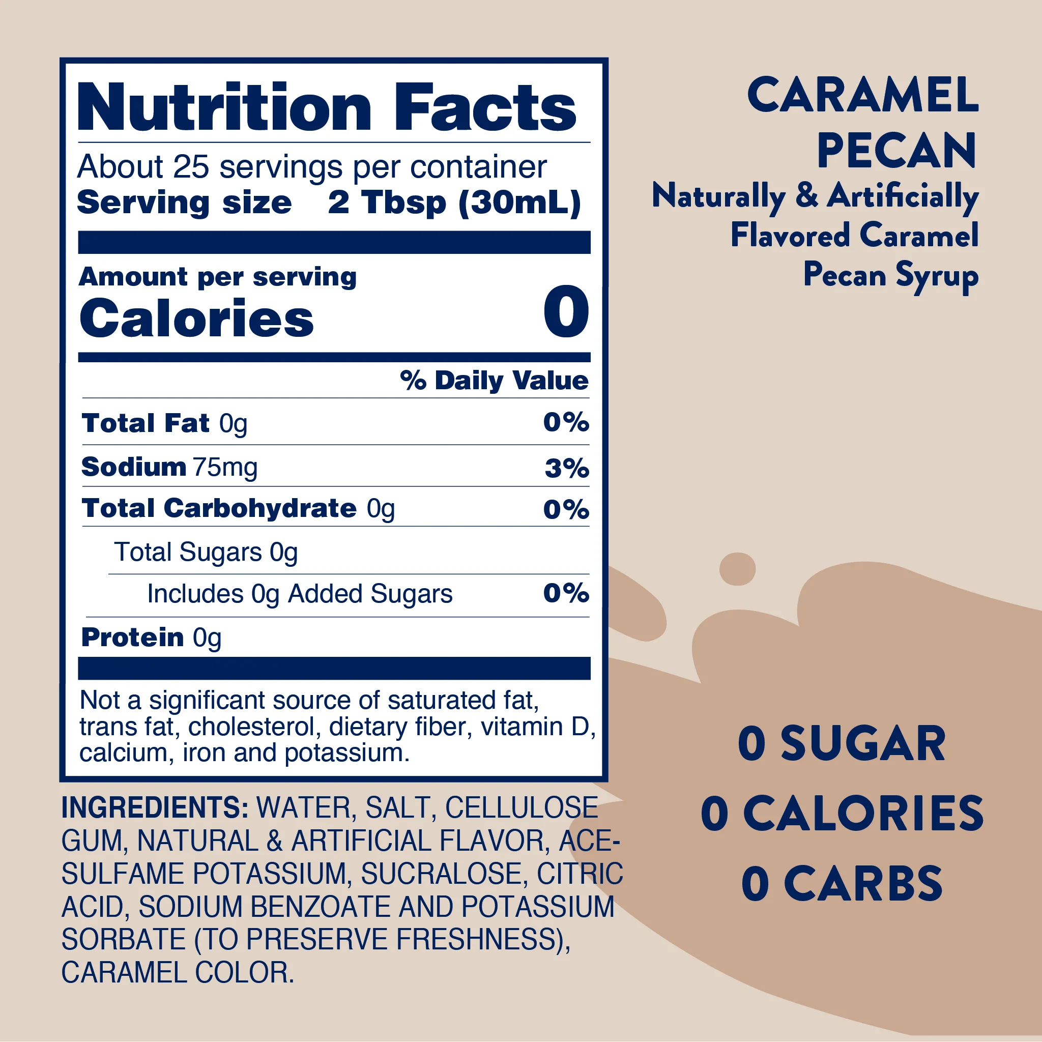 Sugar Free Caramel Pecan Syrup - Image 6
