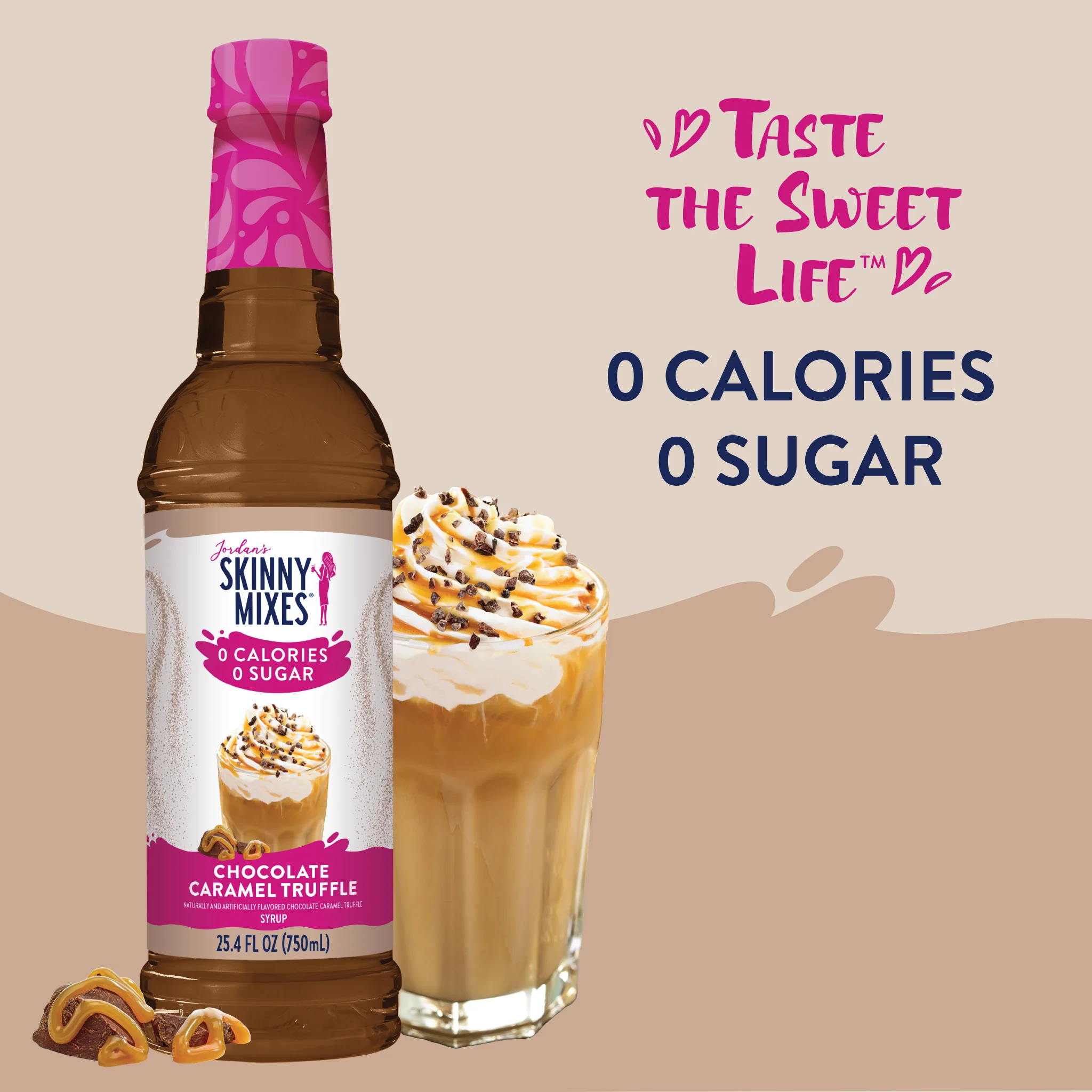 Sugar Free Chocolate Caramel Truffle Syrup - Image 3