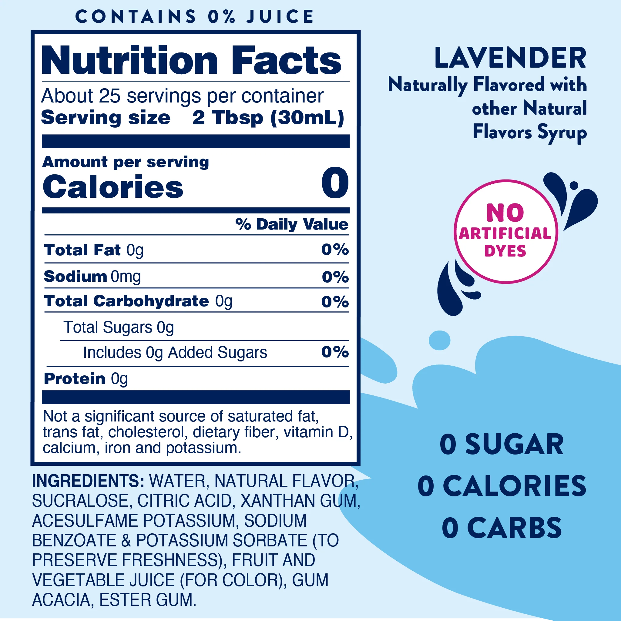 Sugar Free Lavender Syrup - Image 6