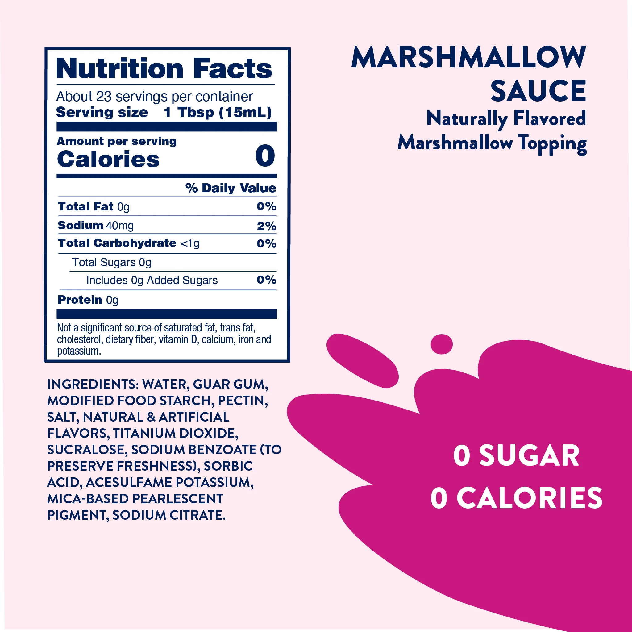 Sugar Free Marshmallow Sauce - Image 7