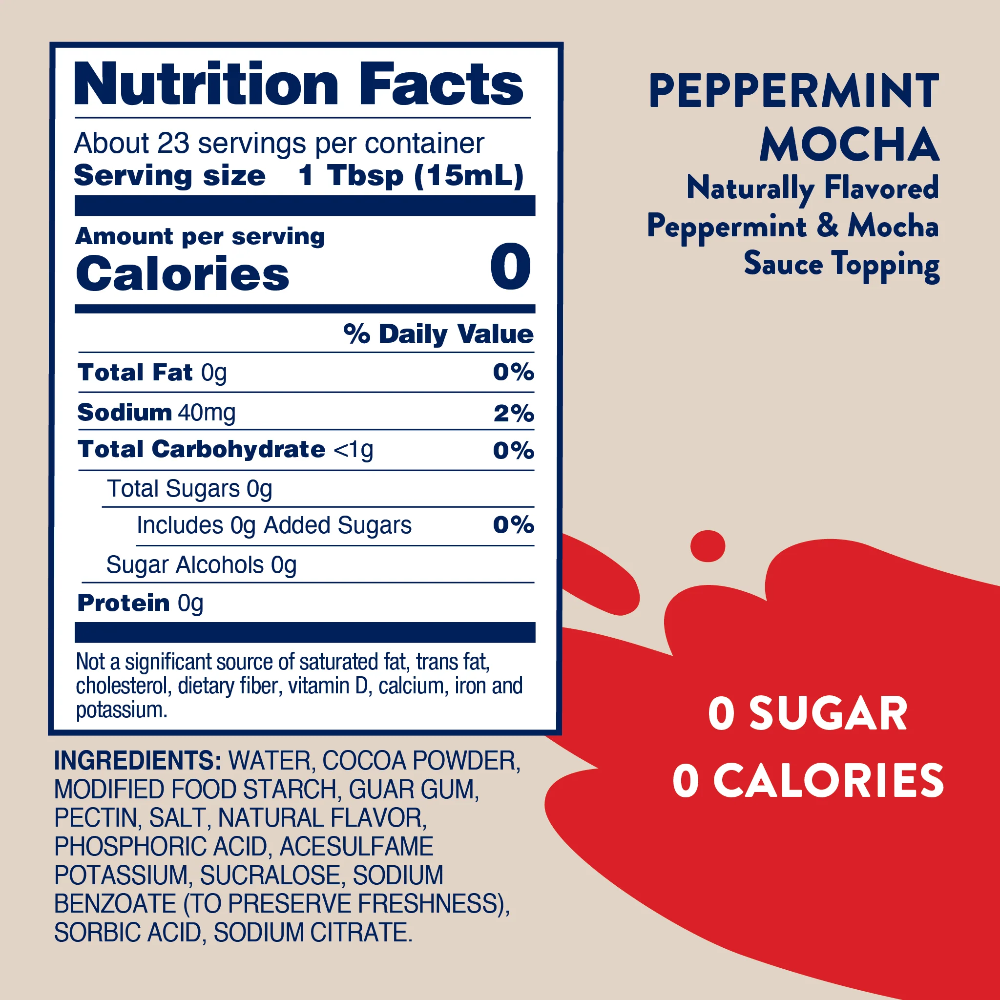 Sugar Free Peppermint Mocha Sauce - Image 5
